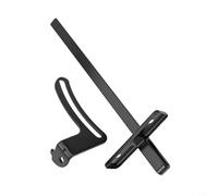 2pcs Metal Rip Fence 164095-8 and Depth Guide 345658-1 Replacement Parts for BSS610 BSS611 Circular Saw Compatible Edge Guide Tools