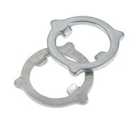 2pcs Metal Sewing Machine Washer for Old Style Household Sewing Machine Hand Wheel Clutch Triangular Gasket DIY Sewing Supplies