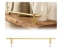 2pcs Metal Shelf Rail Set 46cm Prevent Falling Barrier Rods for Cabinets & Kitchen Storage Durable Shelf Fence for nizing & Securely Supporting Shelves
