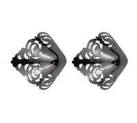 2Pcs Metal Shoe Tip Caps High Heel Tip Covers Shoes Protectors High Heel Toe Caps For Shoes Decorations And Repair Footwear Accessory