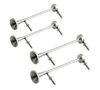 2Pcs Metal Speaker Whistle Model for 1/14 Tamiya RC Tractor Truck King Hauler GL SCANIA R620 ACTROS 3363 AROCS MAN TGX(48mm)