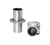 2pcs Method Linear Motion Bearing LMKC6LUU LMKC8LUU LMKC10LUU 12 16 20 25 30 35L(LMKC35L 35X52X135mm)