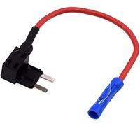 2pcs Micro/Mini/Standard Adapter Micro Mini Standard Fuse Blade Auto Fuse with 3A-40A Blade Car Fuse with Holder Protected circuits