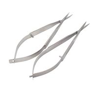 2PCS Micro Scissors Embroidery Sewing - Spring Action Eyebrow Trimmer