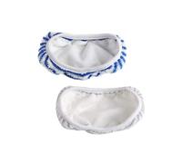 2Pcs Microfibre Cloth Pads ,Compatible for Rowenta Clean&Steam, ZR005801 Vacuum Cleaner Replacement Spare Mat