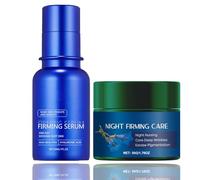 2PCS Microneedling Serum & Night Firming Cream | Hyaluronic Acid Microneedling | Liquid Skin Booster Serum | Pore Minimiser | Anti-Aging, Wrinkle Reduction, Skin Smoothing for Delicate
