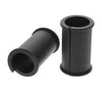 2pcs Microphone Rubber Gasket Black for Meeting Room Live Streaming | Helps Prevent Slipping and Loosening, Easy to Put on Remove, Rubber, for Microphone Use