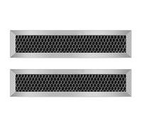 2Pcs Microwave Charcoal Filter Replacement for Jx81L Wb02X11550 Microwave Filter Replacement 10Inch Air Carbon Filter