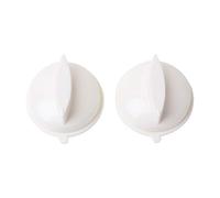 2Pcs Microwave Oven Rotary Knob Timer Plastic Control Switch for Media Universal