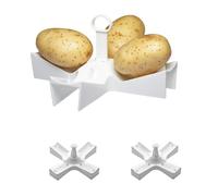 2pcs Microwave Potato Baker Potato Holder Jacket for Baking Potatoes Kitchen Tool Useful for Kitchen Potato Holder Stand