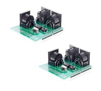 2pcs MIDI Shield Board for R3 AVI PIC Digital Interface Adapter MIDI IN/MIDI OUT/MIDI THRU Ports RUN/PGM Switch