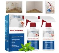2PCS Mildew Cleaner Foam,Mould and Mildew Remover,Mould Remover Spray,Multi-Purpose Foam Cleaner,Mould and Mildew Spray,Black Mould Remover Sp-ray,Effective Black Mold Removal,Anti Mold Paint Indoor