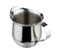 2pcs Milk Jugs Stainless Steel Frothing Coffee Pitcher Pull Flower Cup Pot Espresso Cups for Making Coffee(150ml)