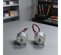 2Pcs Mini Electric Motor 3V 2500Rpm DC Generator Quiet Operation For Diy Wind Turbines Drones Model Projects
