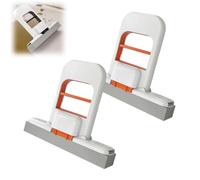 2PCS Mini Foldable Desktop Mop,2025 Self-Squeeze Sponge Cleaning Tool,Portable Mini Cleaning Sponge Mop,Wet and Dry Use Cleanings System Small Cotton Mops for Glass Car Living Room