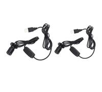 2pcs Mini LED Spotlight 5V USB Dimmable Spot Lights Accent Lights with 6.6ft Cable for Painting Picture Plants Jewelry Showcase Model Display (Warm White Light 3000K)