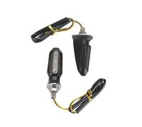 2PCS Mini Motorcycle LED Turn Signal Light Flashing Light Blinker Turn Signal Lamp 12V Moto Indicator Lamp Accessories 8mm