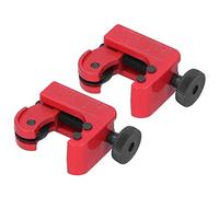 2pcs Mini Pipe Cutter, Portable Copper Aluminum Tube Cutter Tool for Plumbing and HVAC, Zinc Alloy Handheld Pipe Cutting Tool with 3-22mm Capacity for Tight Spaces