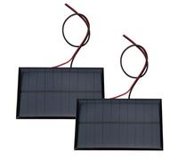 2pcs Mini Solar Panel Module System Charger