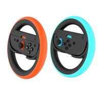 2PCS Mini Steering Wheel For Switch 2 J-C0n Controller Racing Wheel Hand Grip