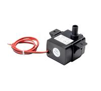 2pcs Mini Submersible Water PumpUltra-Quiet DC 12V 3.6W 240L/H Flow Rate Waterproof Brushless(1 Meter Sofe Hose)