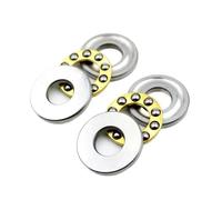 2pcs Mini Thrust Ball Bearing 3D Printer F3-8M F5-10M F6-12M F8-22m F8 14M 16M F10-18M F12-21M Miniature Axial Bearings(F12-20M 12x20x7)