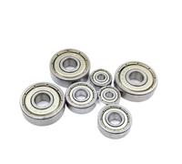 2PCS Miniature Deep Groove Ball Bearing MR117 7 * 11 * 3 MR126 6 * 12 * 4 MR128 8 * 12 * 3.5 MR137 7 * 13 * 4 MR148 8 * 14 * 4mm ZZ(MR115 5x11x4mm)