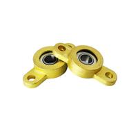 2pcs Miniature Pillow Block Bearing 5mm 6mm 8mm 10mm Brass Mounted Bearings(7mm)