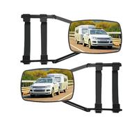 2PCS Mirror Extenders For Towing, Universal Clip-on Towing Mirrors 360 Degree Adjustable Extension Mirrors for Towing Trailer Truck