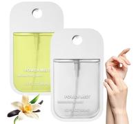 2PCS Mist Hydrating Hand Sanit-izer Spray,Hand Sanit-iser Travel,Cleanses Your Hands,Hand Sanit-iser Mini Spray,Portable Travel Size,Multi-Flavor,Travel Hand Wash for Adults(Vanilla+Original Flavor)