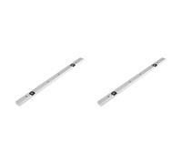 2pcs Miter Bar Slider Table Saw Gauge Rod 300 Sliders, Easily Adjustable for Miter Sleds, Aluminum Alloy, Ideal Sliding Action, 19mm Width