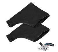 2Pcs Miter Saw Dust Bags for 255 Aluminum Sawing Machine Dust Collector Bags with Zipper for Tank Belt Sander, Edge Planer, Diagonal Saw, Saw Miter Saw Accessories (Wired Stand Not Included)