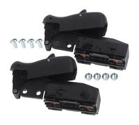 2pcs Miter Saw Trigger Switch N142959 606056-00 for Dw715 Dw716 Dw717 Dw718 Dws780 Replacement Part Metal Plus Plastic Black