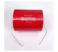 2PCS MKP Audio Capacitor 100uf 250V DC ±3% Fever Coupling Frequency Dividing Capacitance IDGTTLDF