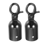 2pcs Mm Zinc Alloy Rope End Caps with Snap Hook for Barriers