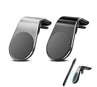 2PCS Mobile Phone Navigation Magnetic Bracket,L Type Car Phone Mount Magnet,Cars Phone Holder Magnetic Air Vent Car Phone Mount Cradle,N52 Magnet Mobile Cars Phone Holder for All Smartphone (Mix)
