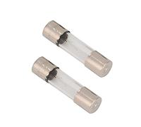 2pcs Mobility Scooter Fuse, Transparent Tube Body, Brass Base Material 5x20mm Electric Scooter Accessories Easy Installation