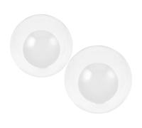 2pcs Modern Glass Globe Ceiling Lamp Shade for Living Rooms and Dining | Spherical Cover, Dustproof Decorative Style, Versatile Use, Warm Atmosphere for Home Lighting