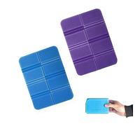 2Pcs Moisture-Proof Folding Seat Mat,Folding Foam Sit Mat Thermally Insulated Folding Seat Pad,Portable Waterproof Outdoor Cushion Foldable Sit Mat for Outdoor Camping Park Picnic Hiking Playground