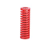 2PCS Mold Spring Compression Spring Spiral Stamping Die Springs OD 12mm ID 6mm Length 60-100mm Yellow/Blue/Red/Green/Brown(12x6x75mm,ODxIDxL-Red)
