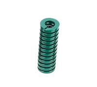 2PCS Mold Spring Spiral Stamping Compression Die Spring Yellow/Blue/Red/Green/Brown OD 35mm ID 17.5mm Length 70-150mm(35x17.5x80mm,Green)
