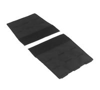 2Pcs MOLLE Side Plate Panels R-Style Chest Rig Side Mag Pouch With D3CR MK3 MK4 Hunting Vests Airsoft Tactical Gear for Team Activities(Black)