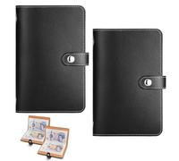 2Pcs Money Saving Wallet, 100 Envelopes Money Saving Challenge Wallets