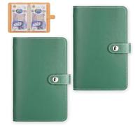 2Pcs Money Saving Wallet, 100 Envelopes Saving Challenge Money Wallets