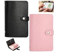 2PCS Money Saving Wallet, Money Wallets for Saving, Money Notebook & Binder, Portable Budget Management with 50 Pages with 100 Envelopes Saving