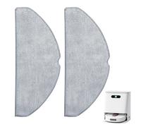 2PCS Mop Pads Compatible with Eufy G50 /L60 Hybrid Robot Vacuum, Washable & Reusable Microfiber Cleaning Cloths for Efficient Floor Cleaning