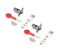 2Pcs Mortice Door Bolts with Star AntiTheft Door Security Rack Bolts Pipe Tube Well Security Mortise Enduring Pipe Tube Well Mortise