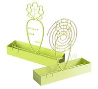 2Pcs Mosq-uitoCoil Holder, Carrot Mosq-uitoIncense Holder Hanging Coil Incense Burner Incense Citronella Coils, uitoCoil Burner For Home Garden Outdoor