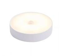 2PCS Motion Sensor Lights Indoor,Warm/Cool White Smart Stair Lights,Rechargeable Battery LED Magnetic Night Light with USB Cable for Stairs Corridors Closet Kitchen Under Cabinets