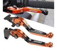 2pcs Motocycle Foldable Brake Clutch Levers Set, Fit with K-T-M 1290 Super Adventure/R/S/T 2015-2020 -Orange